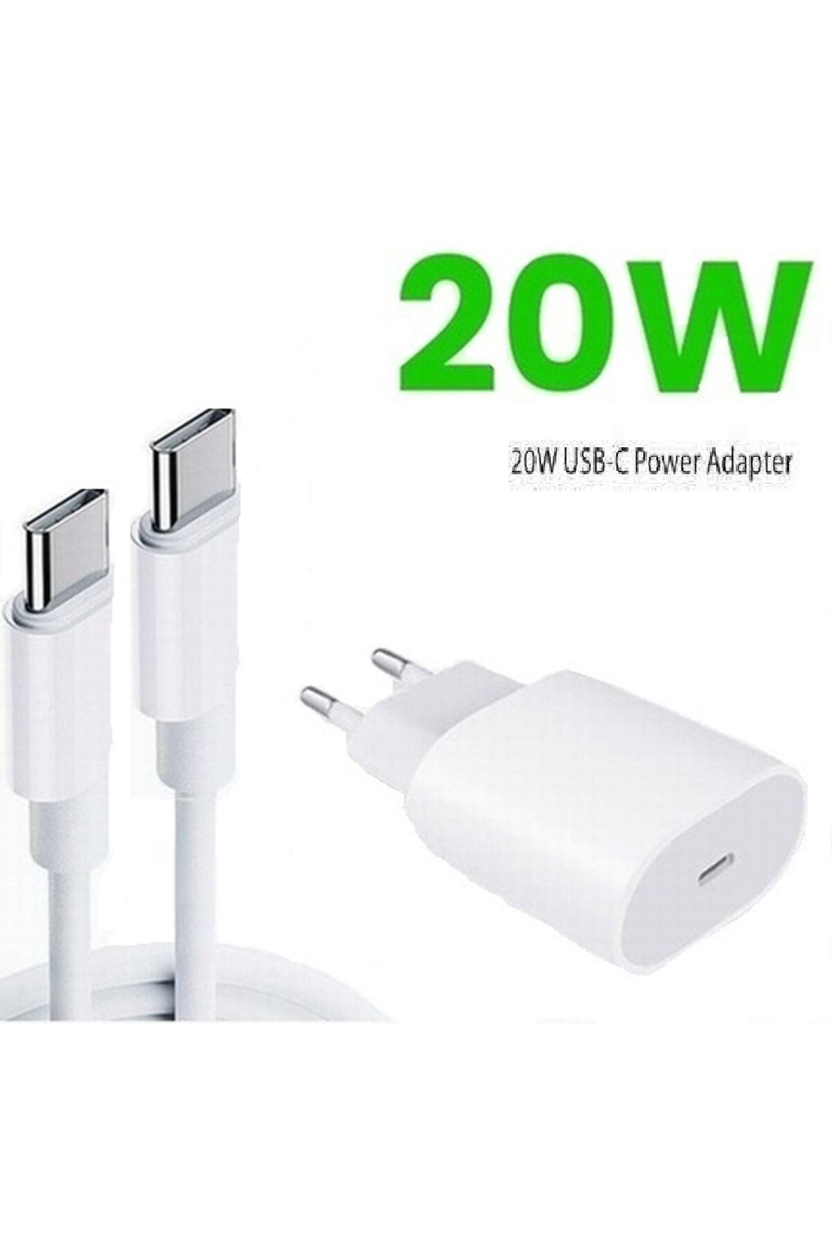 Type-C To Type-C 20W USB-C Power Adapter