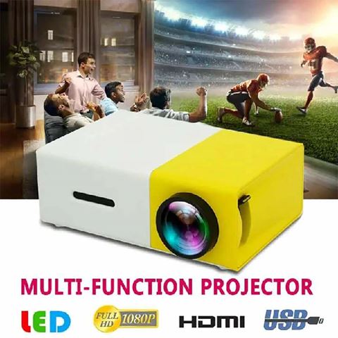 Glrtech WiFi Ve Bluetooth özellikli Mini Projektör Outdoor Ev ve Kamp Sineması Sinevizyon
