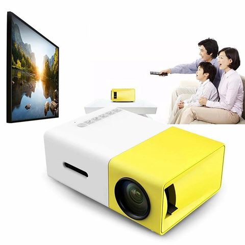 Glrtech WiFi Ve Bluetooth özellikli Mini Projektör Outdoor Ev ve Kamp Sineması Sinevizyon