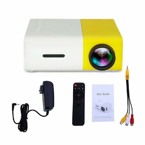 Glrtech WiFi Ve Bluetooth özellikli Mini Projektör Outdoor Ev ve Kamp Sineması Sinevizyon
