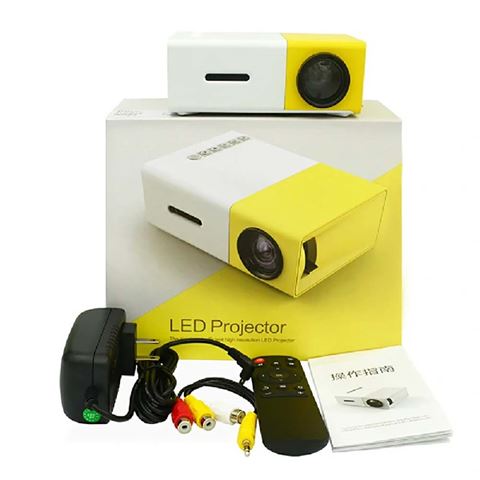 Glrtech WiFi Ve Bluetooth özellikli Mini Projektör Outdoor Ev ve Kamp Sineması Sinevizyon