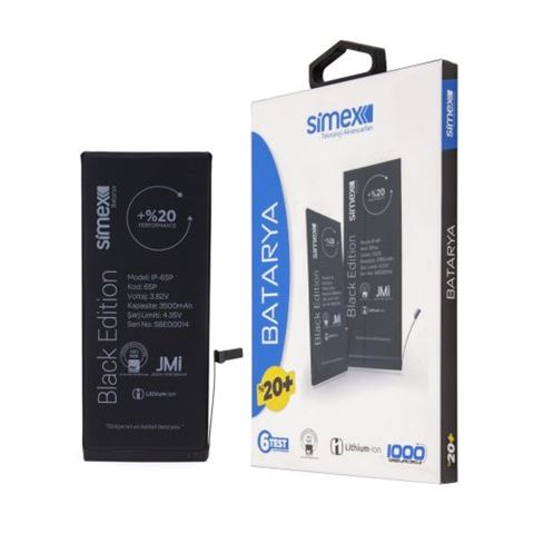 iPhone XS SBT-02 Simex Güçlendirilmiş Batarya 3100 mAh