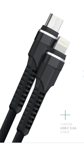 Powerway PD Car Charger Type-C To Lightning Quick Charge PD20W QC3.0