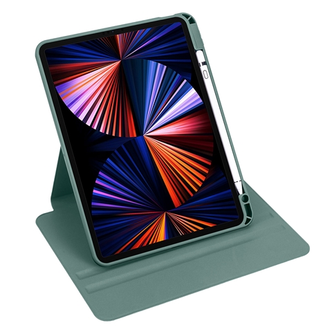 Apple iPad Air 11 2025 M3 Kılıf Termik Kalem Bölmeli Dönebilen Standlı Kılıf