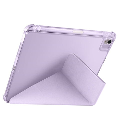 Apple iPad Air 11 2025 M3 Kılıf Tri Folding Kalem Bölmeli Standlı Kılıf