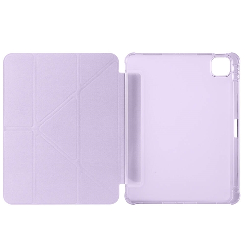 Apple iPad Air 11 2025 M3 Kılıf Tri Folding Kalem Bölmeli Standlı Kılıf