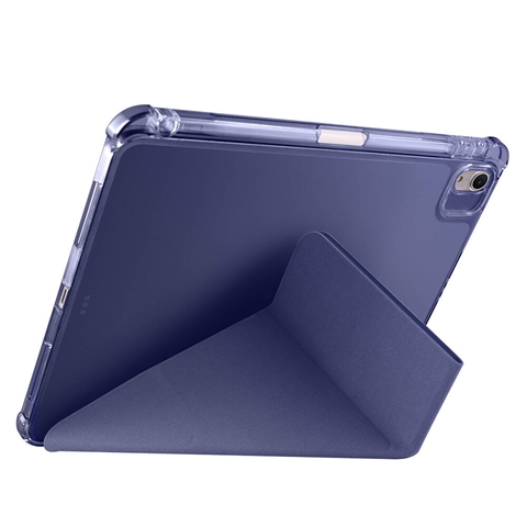 Apple iPad Air 11 2025 M3 Kılıf Tri Folding Kalem Bölmeli Standlı Kılıf
