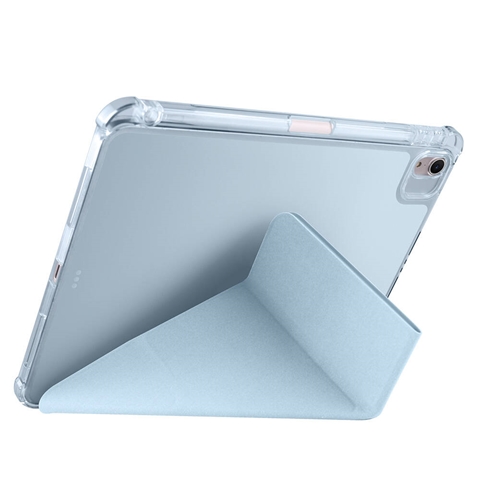 Apple iPad Air 11 2025 M3 Kılıf Tri Folding Kalem Bölmeli Standlı Kılıf