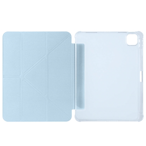 Apple iPad Air 11 2025 M3 Kılıf Tri Folding Kalem Bölmeli Standlı Kılıf