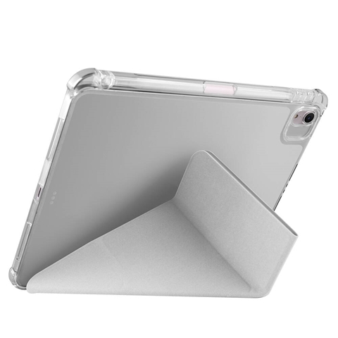 Apple iPad Air 11 2025 M3 Kılıf Tri Folding Kalem Bölmeli Standlı Kılıf