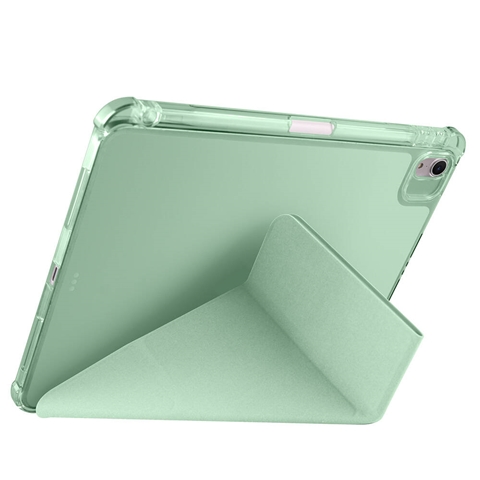 Apple iPad Air 11 2025 M3 Kılıf Tri Folding Kalem Bölmeli Standlı Kılıf