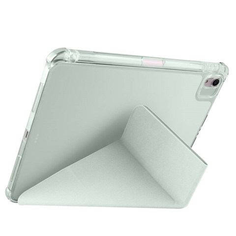 Apple iPad Air 11 2025 M3 Kılıf Tri Folding Kalem Bölmeli Standlı Kılıf