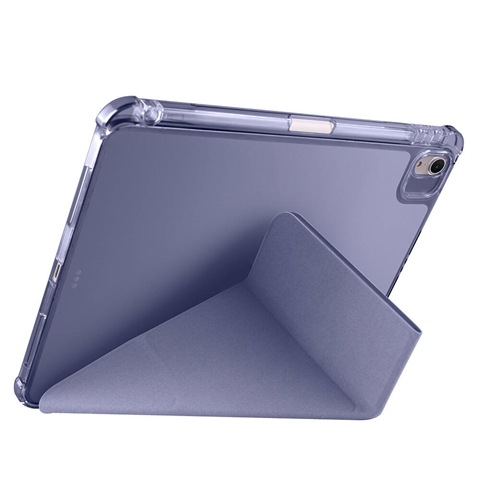 Apple iPad Air 11 2025 M3 Kılıf Tri Folding Kalem Bölmeli Standlı Kılıf