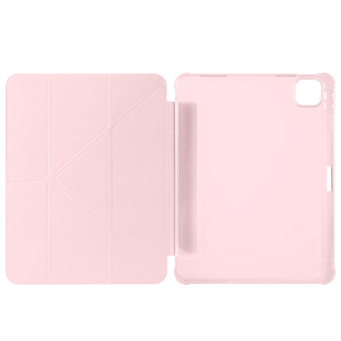 Apple iPad Air 11 2025 M3 Kılıf Tri Folding Kalem Bölmeli Standlı Kılıf