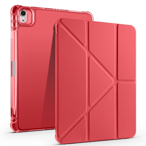 Apple iPad Air 11 2025 M3 Kılıf Tri Folding Kalem Bölmeli Standlı Kılıf