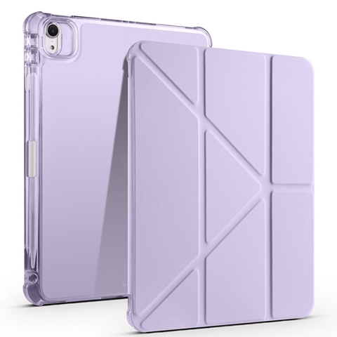 Apple iPad Air 11 2025 M3 Kılıf Tri Folding Kalem Bölmeli Standlı Kılıf