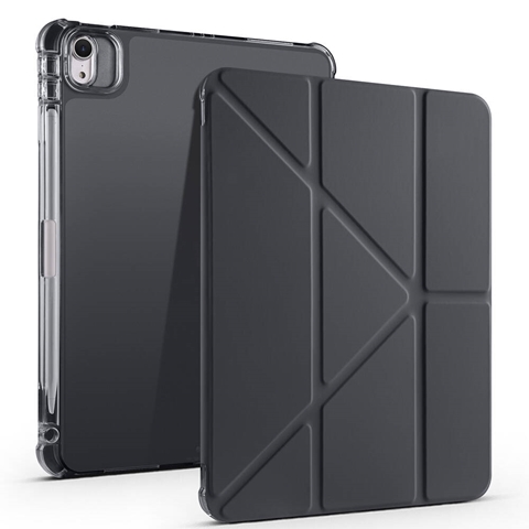 Apple iPad Air 11 2025 M3 Kılıf Tri Folding Kalem Bölmeli Standlı Kılıf
