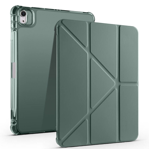Apple iPad Air 11 2025 M3 Kılıf Tri Folding Kalem Bölmeli Standlı Kılıf