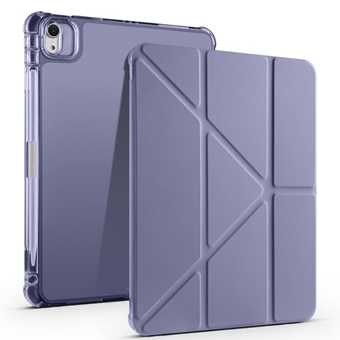 Apple iPad Air 11 2025 M3 Kılıf Tri Folding Kalem Bölmeli Standlı Kılıf