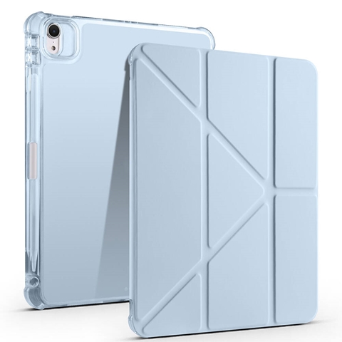 Apple iPad Air 11 2025 M3 Kılıf Tri Folding Kalem Bölmeli Standlı Kılıf