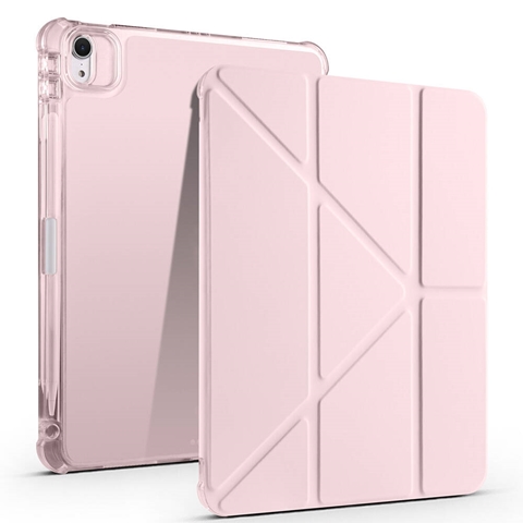 Apple iPad Air 11 2025 M3 Kılıf Tri Folding Kalem Bölmeli Standlı Kılıf