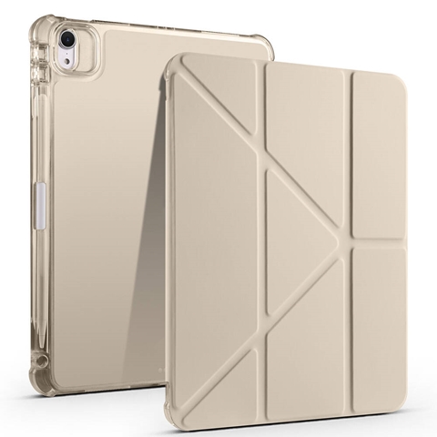 Apple iPad Air 11 2025 M3 Kılıf Tri Folding Kalem Bölmeli Standlı Kılıf