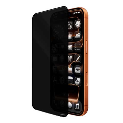 iPhone 17E Mohseven Safir Coating Privacy Hayalet Temperli Cam Ekran Koruyucu