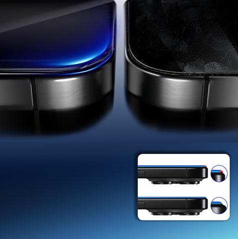 iPhone 17E Mohseven Safir Coating Privacy Hayalet Temperli Cam Ekran Koruyucu