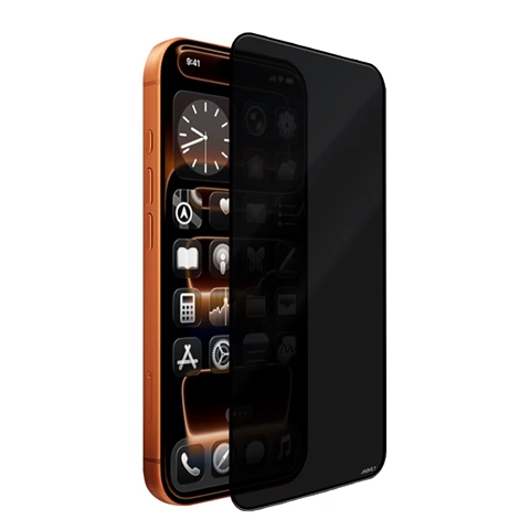 iPhone 17E Mohseven Safir Coating Privacy Hayalet Temperli Cam Ekran Koruyucu
