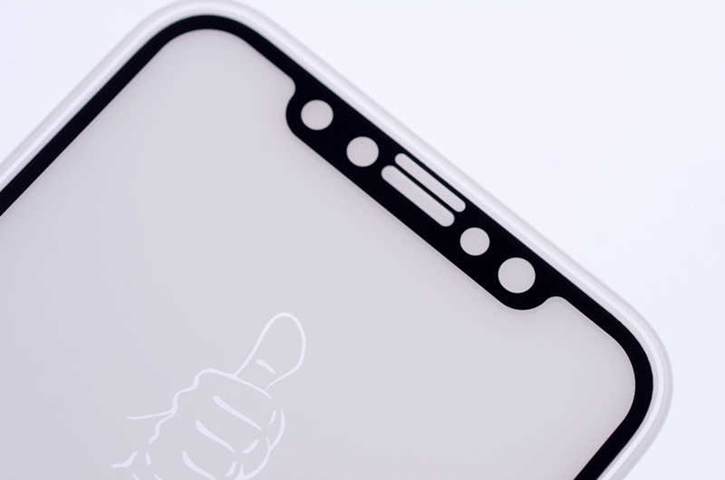iPhone XS 3D Muzy Temperli Cam Ekran Koruyucu