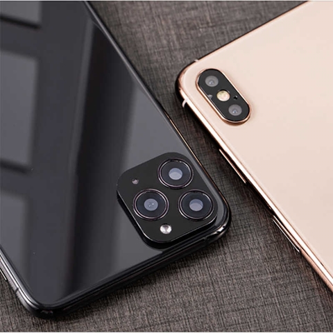iPhone XS -  iPhone 11 Pro Max Dönüştürücü Kamera Lens Koruyucu CP-01