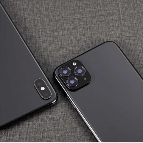 iPhone XS -  iPhone 11 Pro Max Dönüştürücü Kamera Lens Koruyucu CP-01