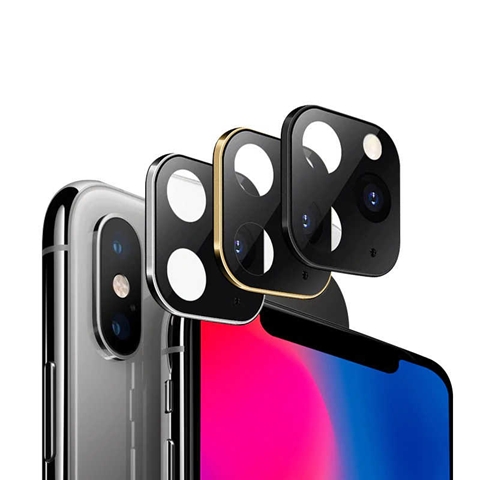 iPhone XS Max -  iPhone 11 Pro Max Dönüştürücü Kamera Lens Koruyucu CP-03