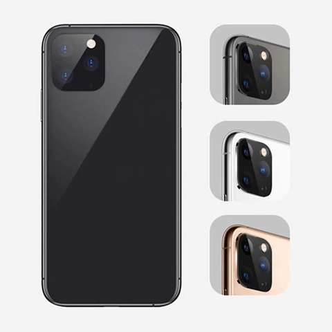 iPhone XS Max -  iPhone 11 Pro Max Dönüştürücü Kamera Lens Koruyucu CP-03
