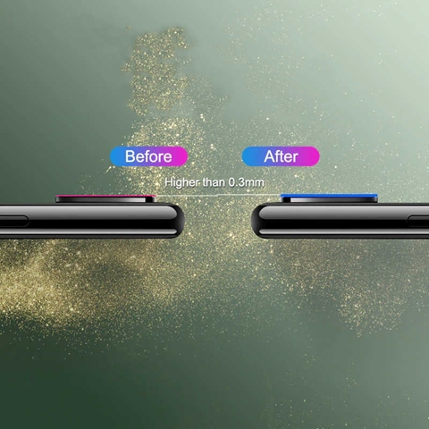 iPhone XS Max -  iPhone 11 Pro Max Dönüştürücü Kamera Lens Koruyucu CP-03