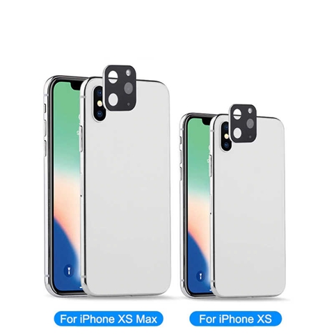 iPhone XS Max -  iPhone 11 Pro Max Dönüştürücü Kamera Lens Koruyucu CP-03
