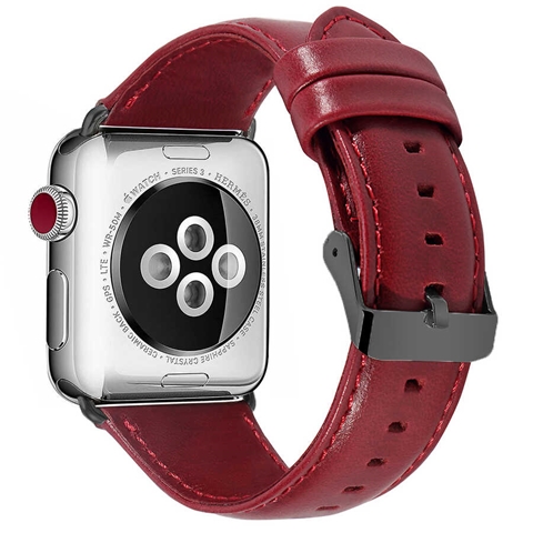 Apple Watch 38 mm Luxury Leather Deri Kordon