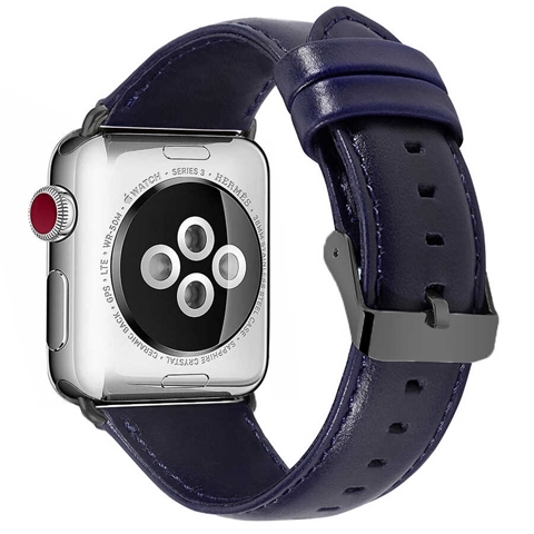 Apple Watch 38 mm Luxury Leather Deri Kordon