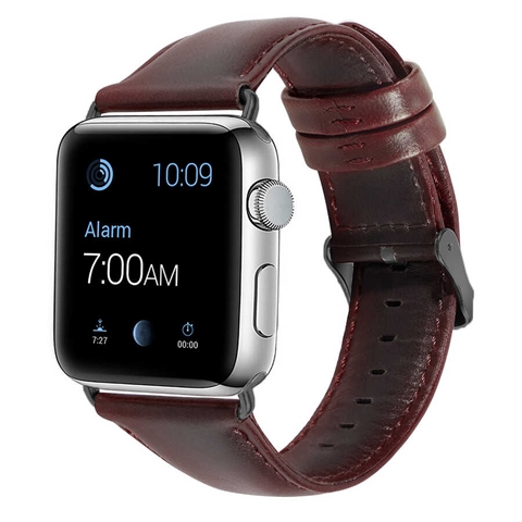 Apple Watch 38 mm Luxury Leather Deri Kordon