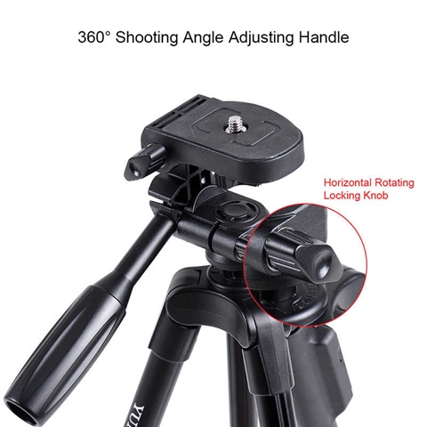 VCT 5208 Tripod Siyah