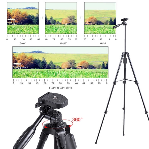 VCT 5208 Tripod Siyah