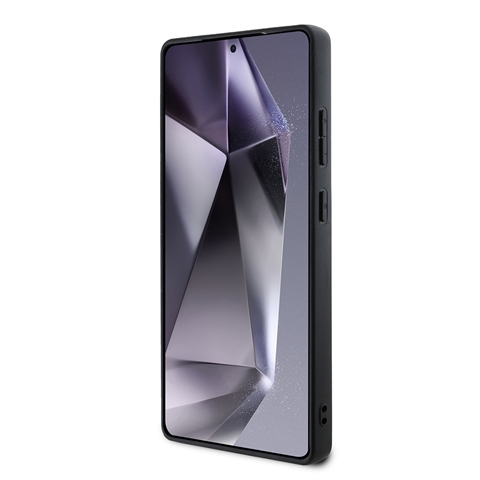 S25 Ultra DKNY Orjinal Lisanslı M-safe Şarj Özellikli 3D Yazılı Checkered Pattern Kapak
