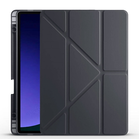 Galaxy Tab S10 FE Tri Folding Kalem Bölmeli Standlı Kılıf