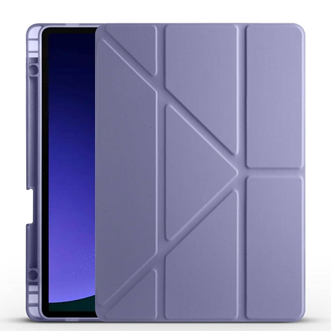Galaxy Tab S10 FE Tri Folding Kalem Bölmeli Standlı Kılıf