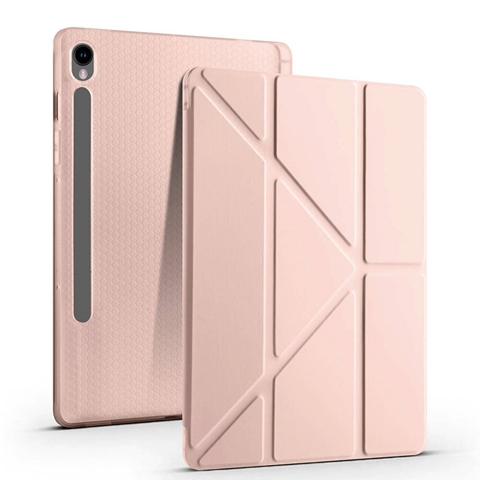 Galaxy Tab S10 FE Tri Folding Kalem Bölmeli Standlı Kılıf