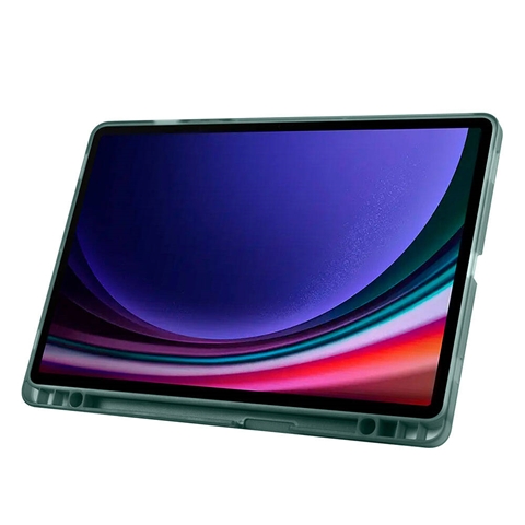 Galaxy Tab S10 FE Tri Folding Kalem Bölmeli Standlı Kılıf