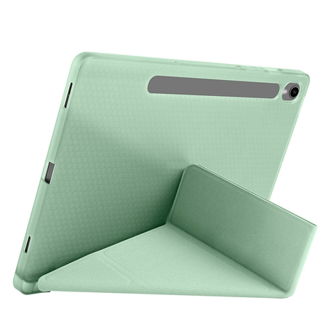 Galaxy Tab S10 FE Tri Folding Kalem Bölmeli Standlı Kılıf