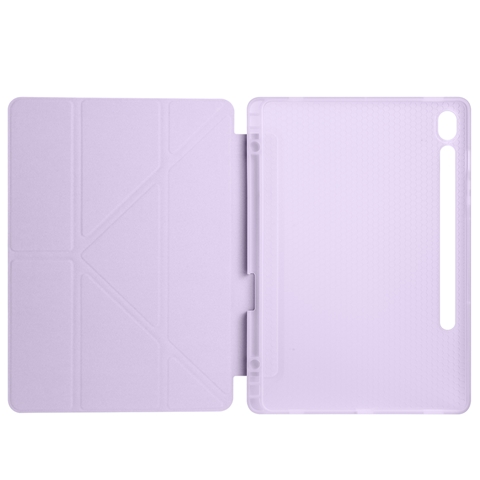 Galaxy Tab S10 FE Tri Folding Kalem Bölmeli Standlı Kılıf