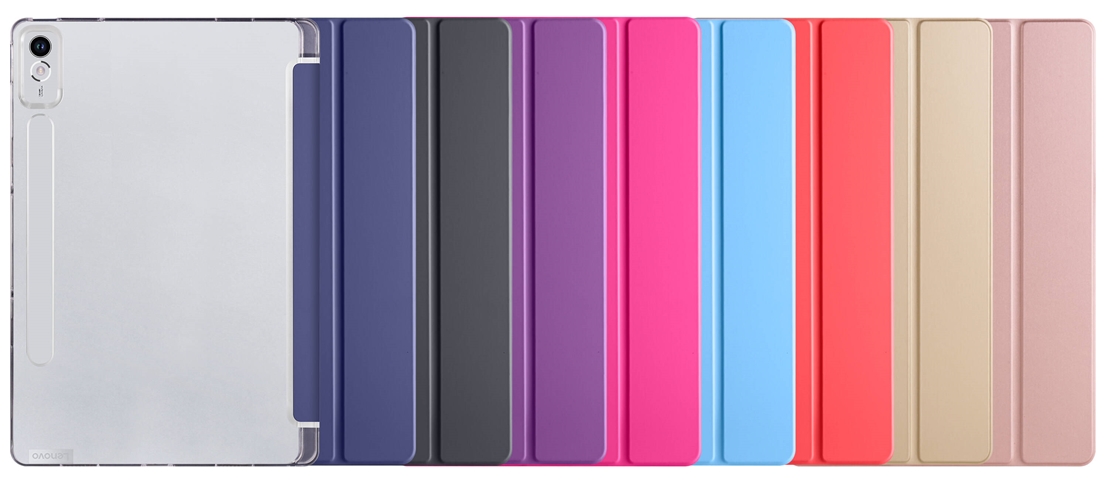 Lenovo Tab P12 Smart Cover Standlı 1-1 Kılıf
