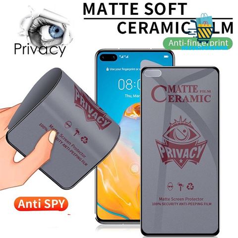 iPhone X Firo Mat Seramik Privacy Hayalet Ekran Koruyucu